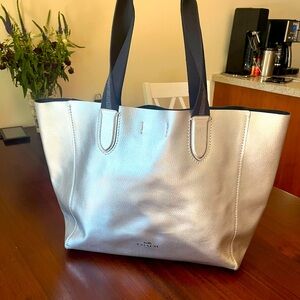 Coach Metallic Derby Tote